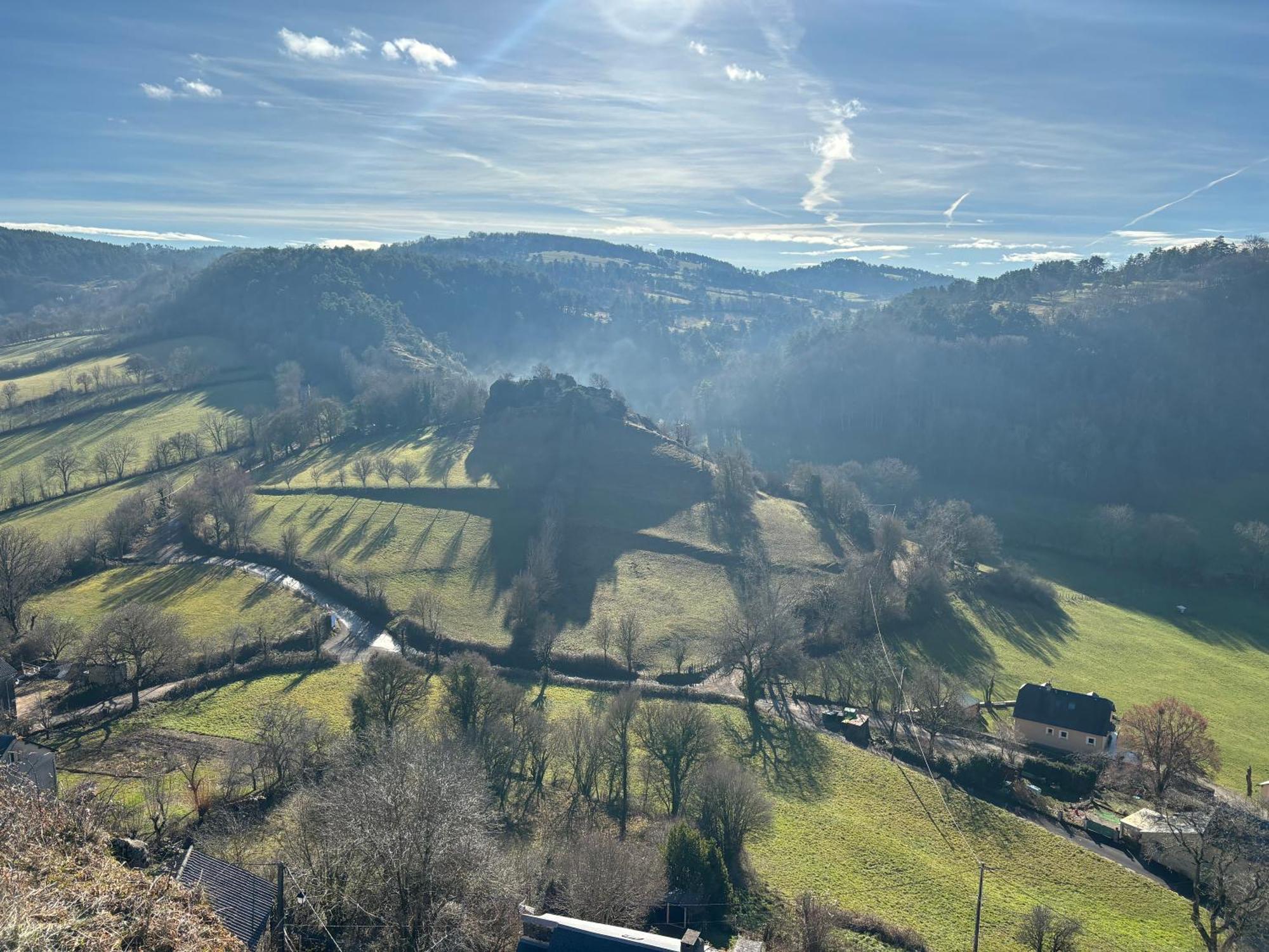 L'Echappee Belle, Vue Panoramique Sur La Campagne Saint-Saturnin-de-Lenne Exterior foto