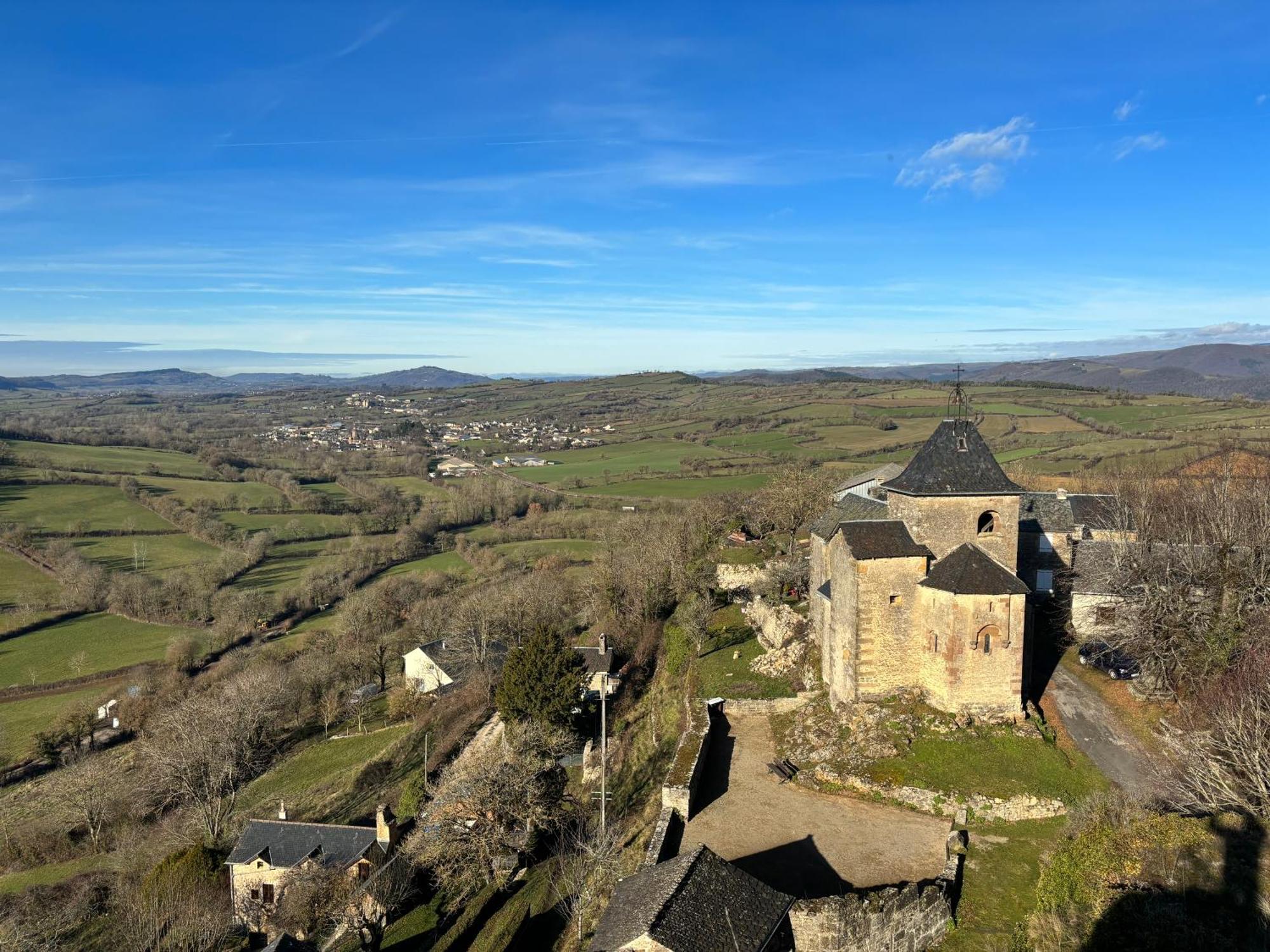 L'Echappee Belle, Vue Panoramique Sur La Campagne Saint-Saturnin-de-Lenne Exterior foto